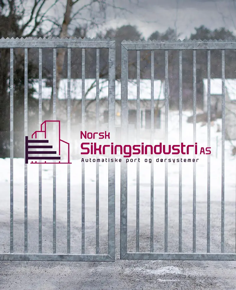 norsk sikringsindustri logo oppa bilde av port